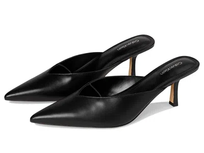 Calvin Klein Camily Pointed Toe Mule In Black