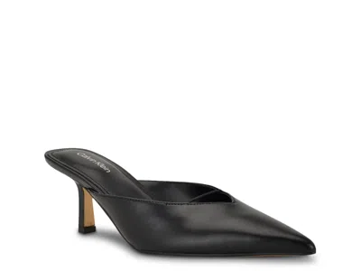 Calvin Klein Camilly Mule In Black