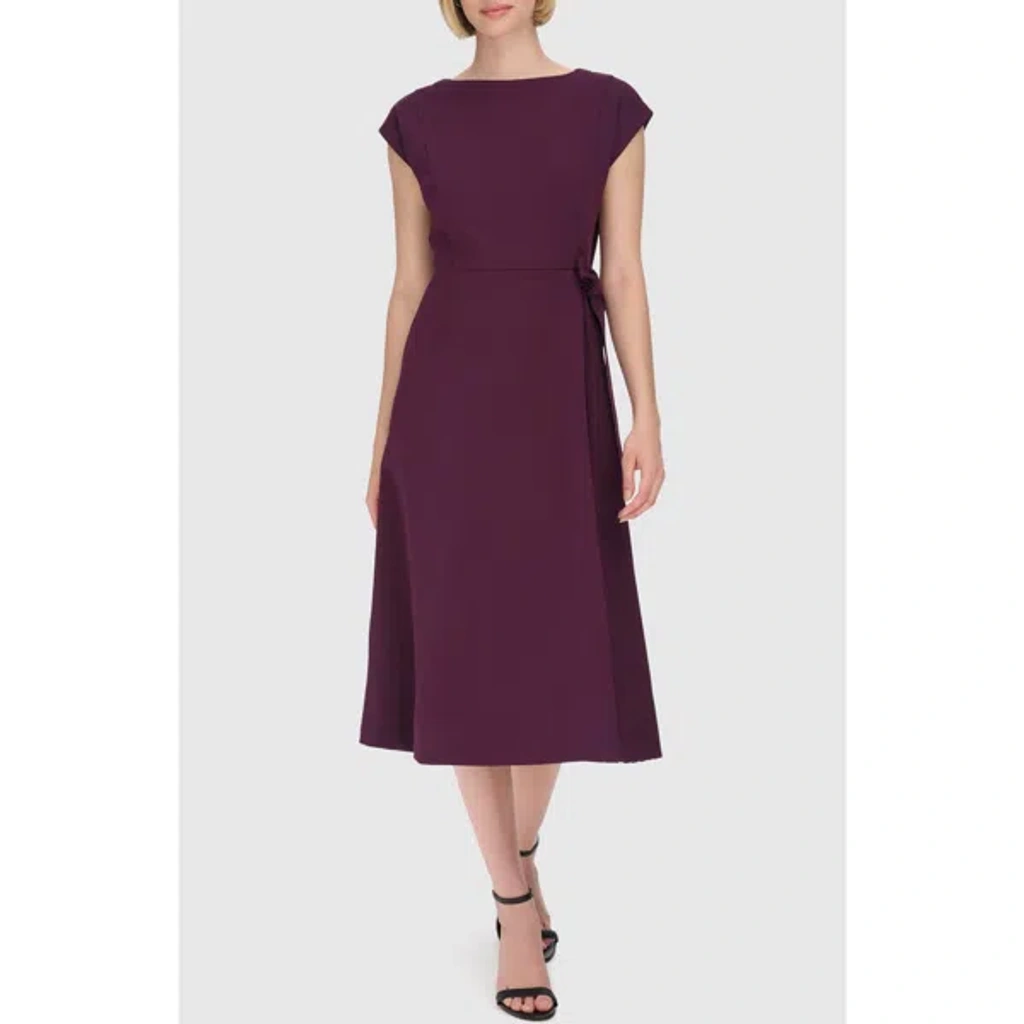 knee length dresses for ladies Cap Sleeve Pleated Girls’ Dress | UDT Fashion main image 1