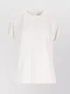 Calvin Klein Cap Sleeves Keyhole Back Pleated Detail In White