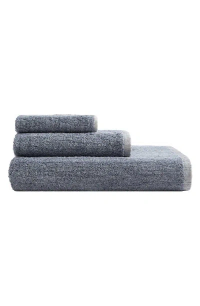 Calvin Klein Captivate 3-piece Towel Set In Denim