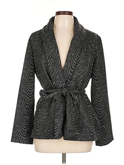 Pre-owned Calvin Klein Cardigan Sweater In Black