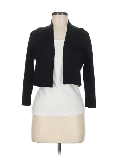 Pre-owned Calvin Klein Cardigan Sweater In Black