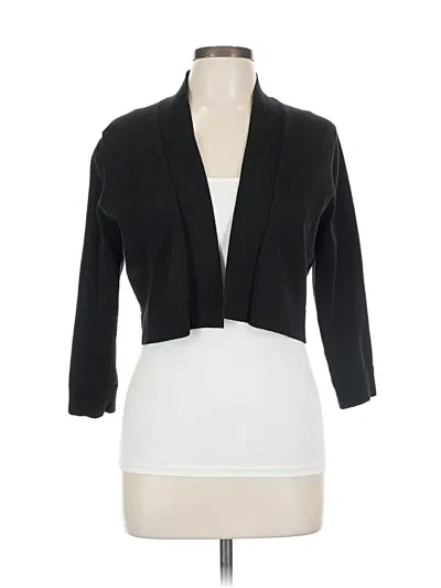 Pre-owned Calvin Klein Cardigan Sweater In Black