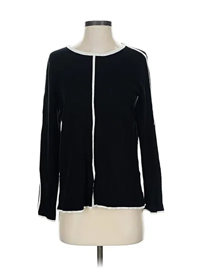 Pre-owned Calvin Klein Cardigan Sweater In Black