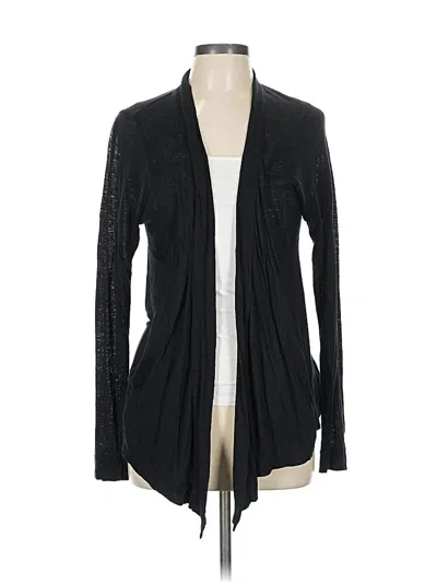 Pre-owned Calvin Klein Cardigan Sweater In Black