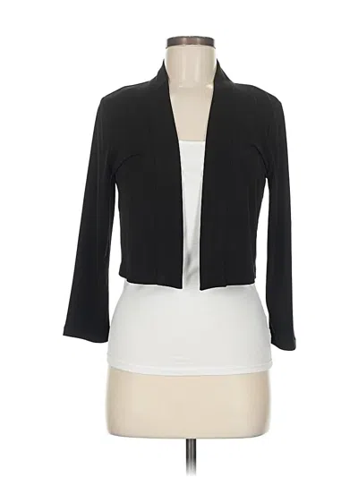 Pre-owned Calvin Klein Cardigan Sweater In Black