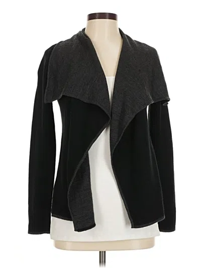 Pre-owned Calvin Klein Cardigan Sweater In Black