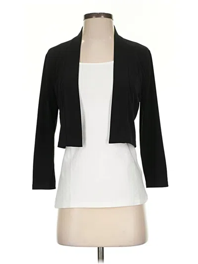 Pre-owned Calvin Klein Cardigan Sweater In Black