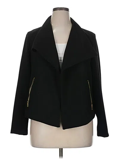 Pre-owned Calvin Klein Cardigan Sweater In Black