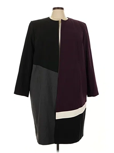 Pre-owned Calvin Klein Cardigan Sweater In Black