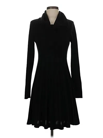 Pre-owned Calvin Klein Cardigan Sweater In Black