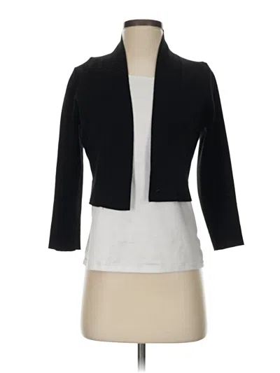 Pre-owned Calvin Klein Cardigan Sweater In Black