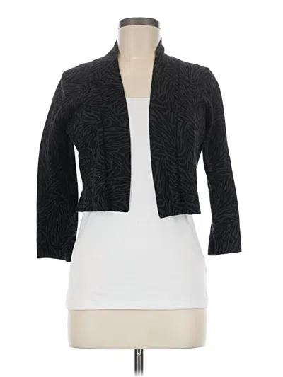 Pre-owned Calvin Klein Cardigan Sweater In Black