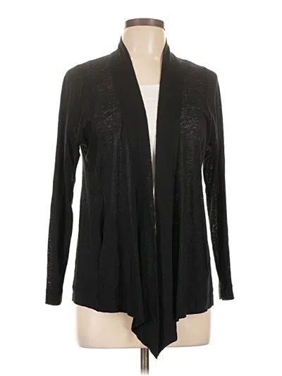 Pre-owned Calvin Klein Cardigan Sweater In Black