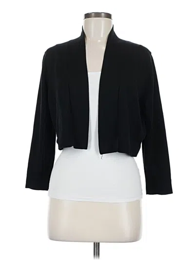 Pre-owned Calvin Klein Cardigan Sweater In Black