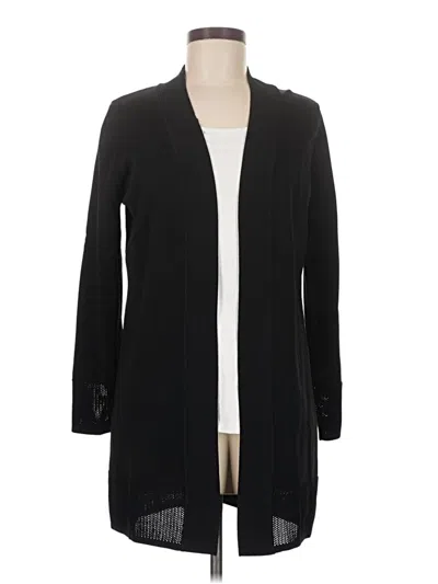 Pre-owned Calvin Klein Cardigan Sweater In Black