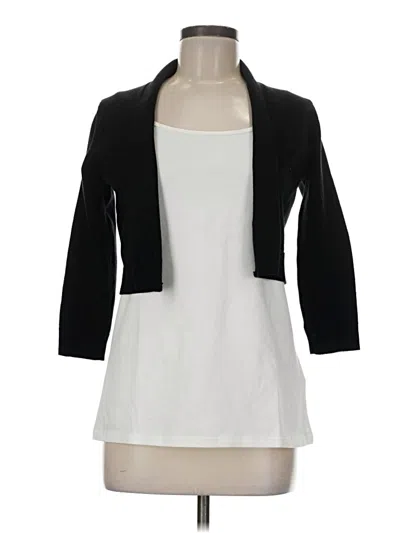 Pre-owned Calvin Klein Cardigan Sweater In Black