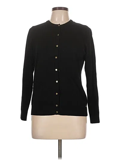 Pre-owned Calvin Klein Cardigan Sweater In Black