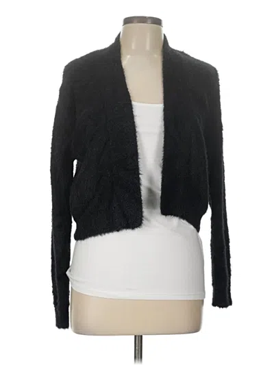 Pre-owned Calvin Klein Cardigan Sweater In Black