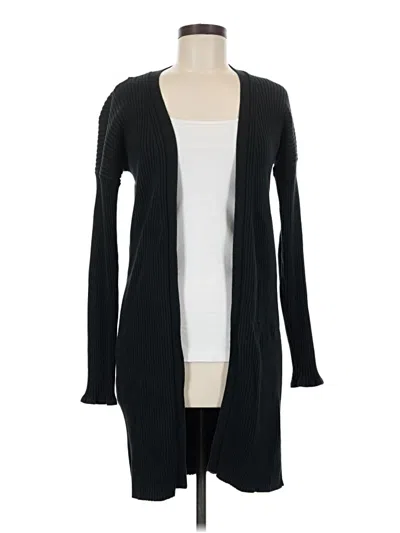 Pre-owned Calvin Klein Cardigan Sweater In Black