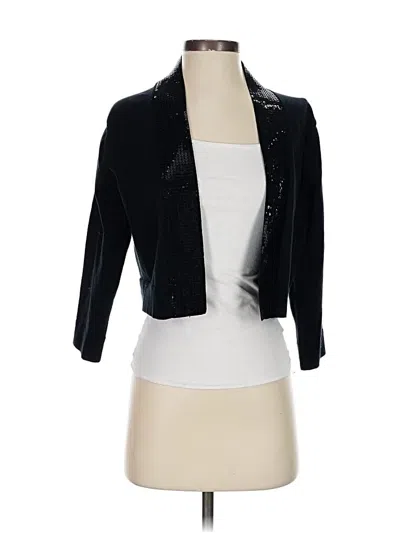 Pre-owned Calvin Klein Cardigan Sweater In Black
