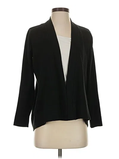 Pre-owned Calvin Klein Cardigan Sweater In Black