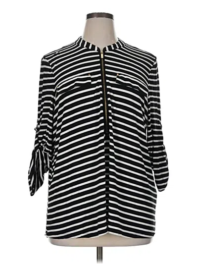 Pre-owned Calvin Klein Cardigan Sweater In Black