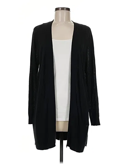 Pre-owned Calvin Klein Cardigan Sweater In Black