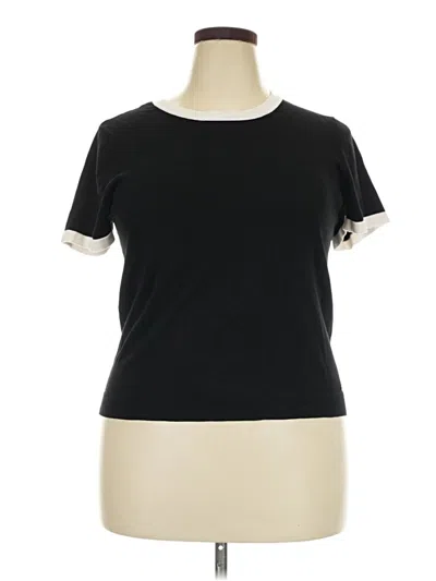 Pre-owned Calvin Klein Cardigan Sweater In Black