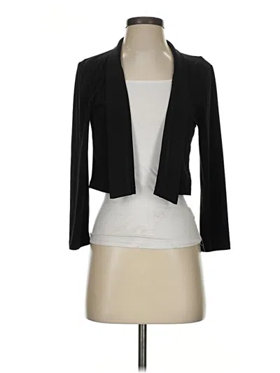 Pre-owned Calvin Klein Cardigan Sweater In Black