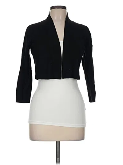 Pre-owned Calvin Klein Cardigan Sweater In Black