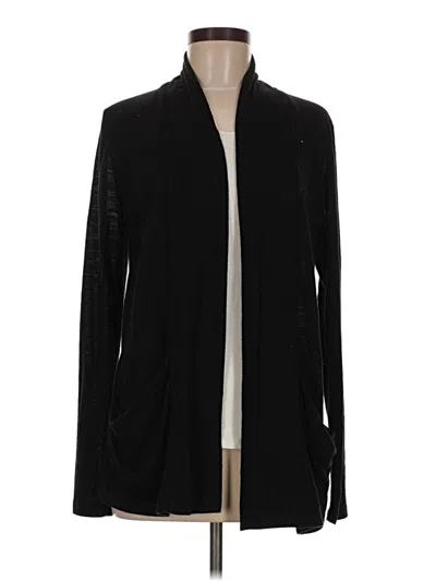 Pre-owned Calvin Klein Cardigan Sweater In Black