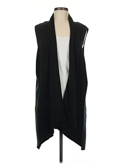 Pre-owned Calvin Klein Cardigan Sweater In Black