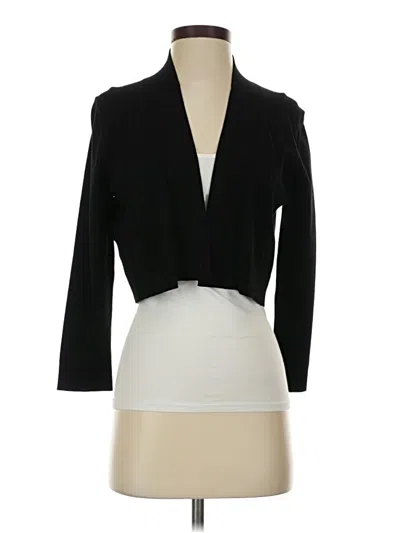 Pre-owned Calvin Klein Cardigan Sweater In Black