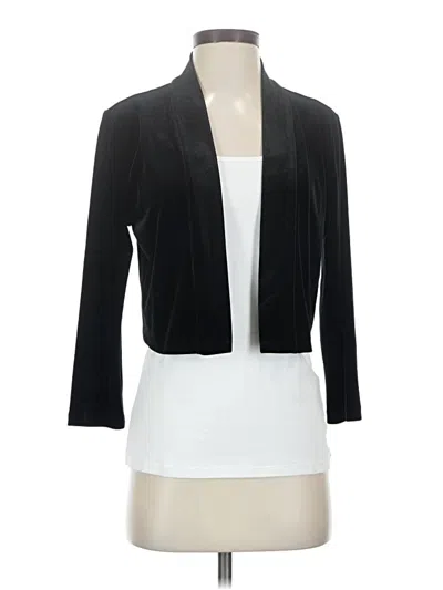 Pre-owned Calvin Klein Cardigan Sweater In Black