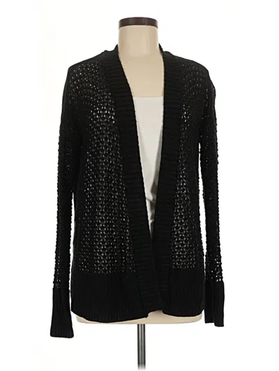 Pre-owned Calvin Klein Cardigan Sweater In Black