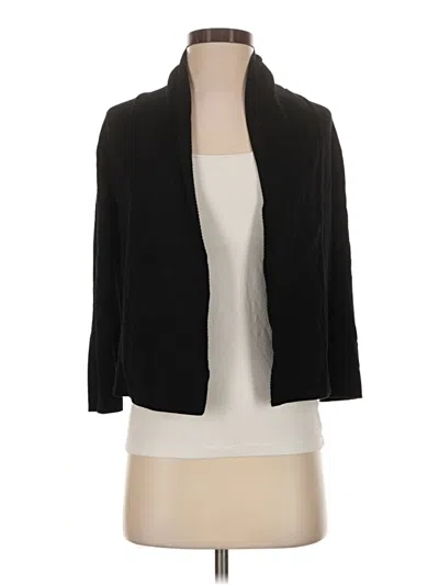 Pre-owned Calvin Klein Cardigan Sweater In Black