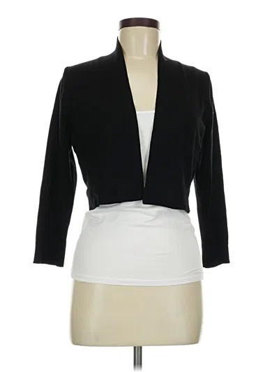Pre-owned Calvin Klein Cardigan Sweater In Black