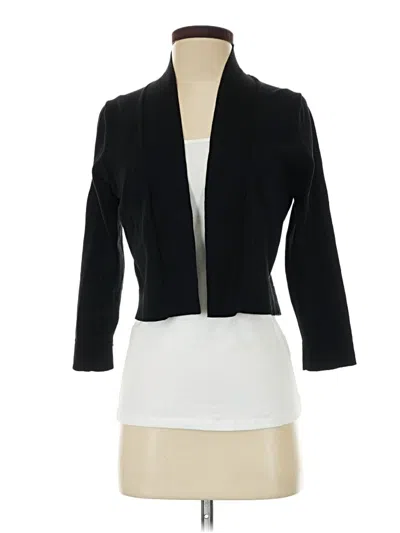 Pre-owned Calvin Klein Cardigan Sweater In Black