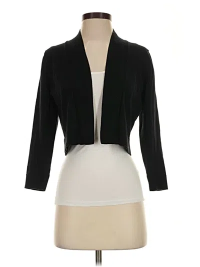 Pre-owned Calvin Klein Cardigan Sweater In Black