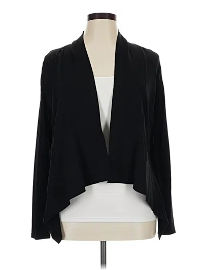 Pre-owned Calvin Klein Cardigan Sweater In Black