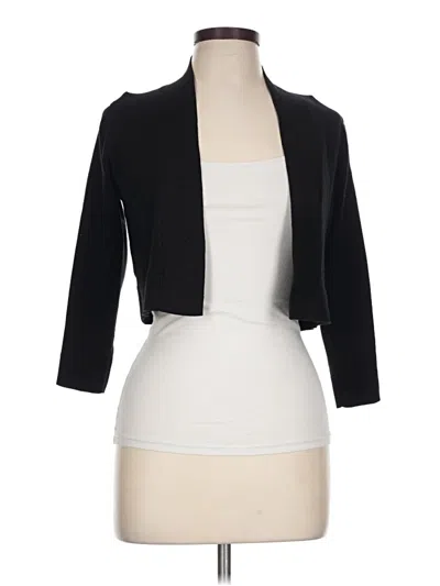 Pre-owned Calvin Klein Cardigan Sweater In Black