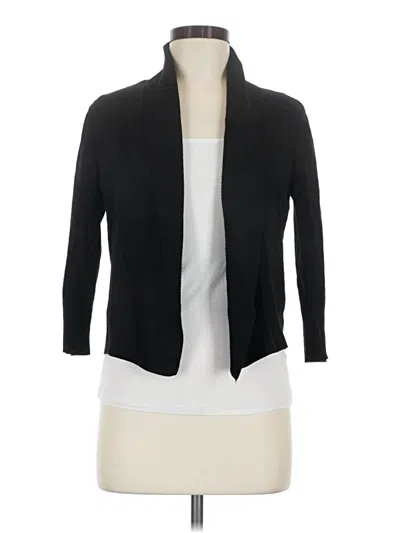 Pre-owned Calvin Klein Cardigan Sweater In Black
