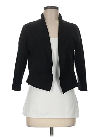 Pre-owned Calvin Klein Cardigan Sweater In Black
