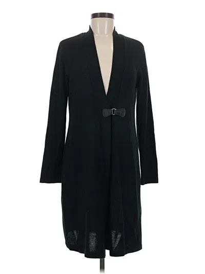 Pre-owned Calvin Klein Cardigan Sweater In Black