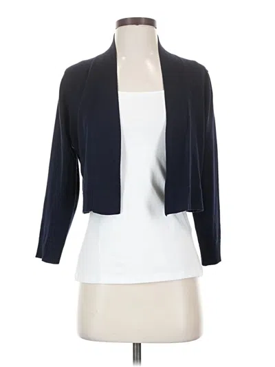 Pre-owned Calvin Klein Cardigan Sweater In Blue