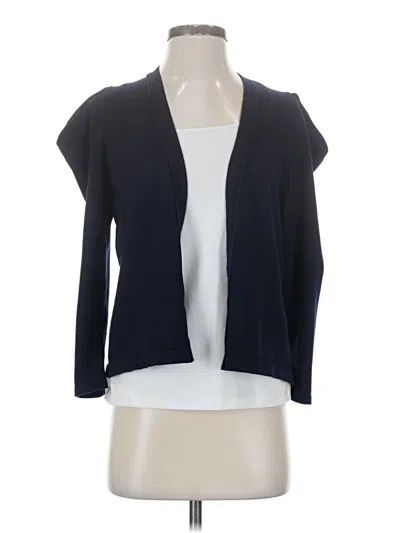 Pre-owned Calvin Klein Cardigan Sweater In Blue