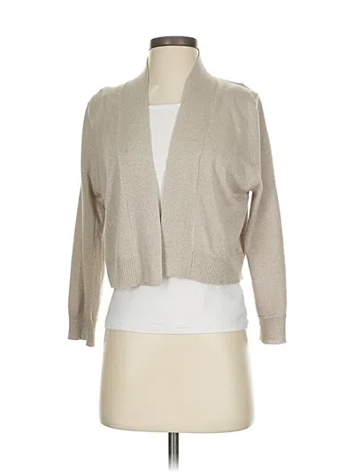 Pre-owned Calvin Klein Cardigan Sweater In Brown