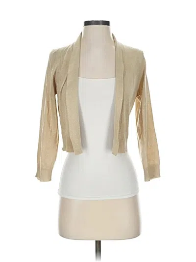 Pre-owned Calvin Klein Cardigan Sweater In Brown